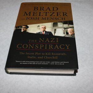 Brad Meltzer and Josh Mensch "The Nazi Conspiracy" hardcover book 2023